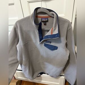 Patagonia gray sweater with buttons (barely worn)